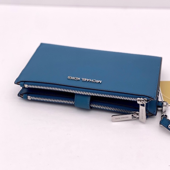 Michael Kors DoubleZip Wallet Wristlet Phone Case - Picture 10 of 14